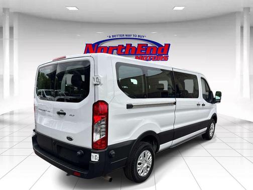 Oxford White 2024 Ford Transit-350 XLT