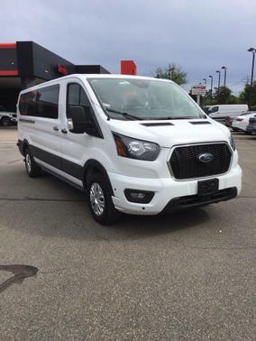 Oxford White 2024 Ford Transit-350 XLT