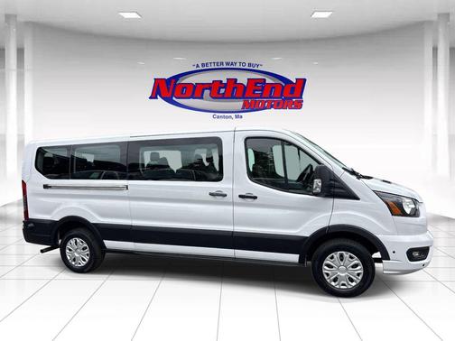 Oxford White 2024 Ford Transit-350 XLT