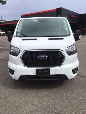 Oxford White 2024 Ford Transit-350 XLT