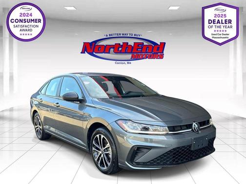 Gray 2025 Volkswagen Jetta 1.5T Sport
