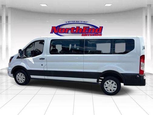 Oxford White 2024 Ford Transit-350 XLT