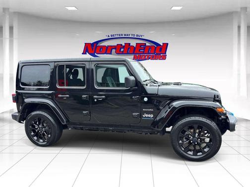 Black Clearcoat 2024 Jeep Wrangler 4xe Sahara