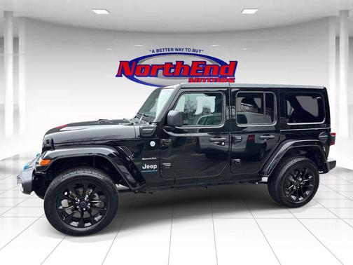 Black Clearcoat 2024 Jeep Wrangler 4xe Sahara