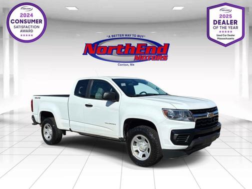 Summit White 2021 Chevrolet Colorado WT