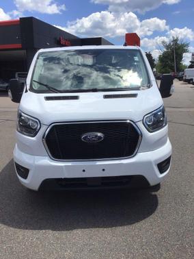 Oxford White 2023 Ford Transit-350 XLT