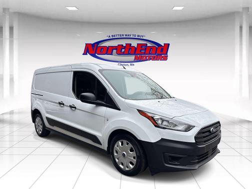Frozen White 2022 Ford Transit Connect XL Cargo Van