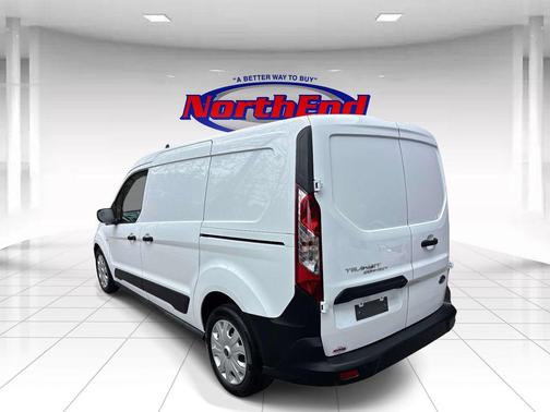 Frozen White 2022 Ford Transit Connect XL Cargo Van
