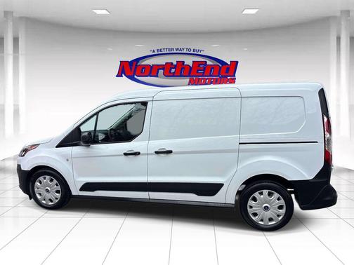 Frozen White 2022 Ford Transit Connect XL Cargo Van