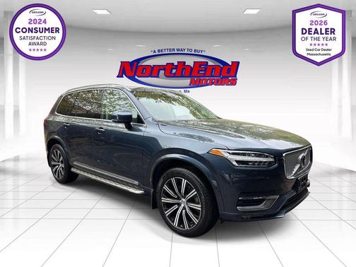 Denim Blue Metallic 2024 Volvo XC90 B6 Plus Bright Theme 7-Seater