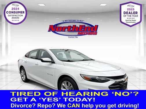 Summit White 2024 Chevrolet Malibu FWD 1LT
