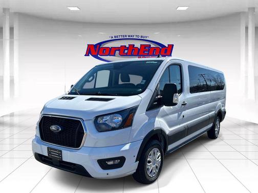 Oxford White 2024 Ford Transit-350 XLT