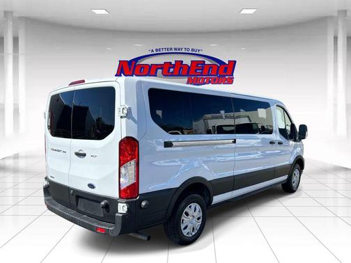 Oxford White 2024 Ford Transit-350 XLT