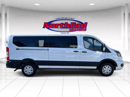 Oxford White 2024 Ford Transit-350 XLT
