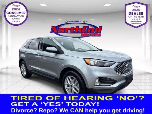 Silver Metallic 2023 Ford Edge SEL