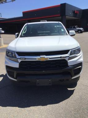 Summit White 2021 Chevrolet Colorado LT
