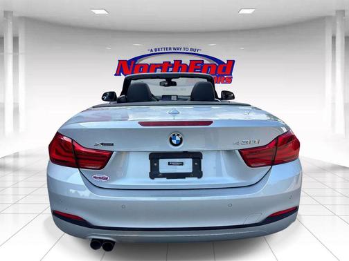 Glacier Silver Metallic 2018 BMW 430 i xDrive
