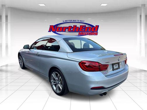 Glacier Silver Metallic 2018 BMW 430 i xDrive