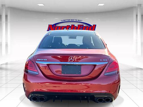 designo Cardinal Red Metallic 2020 Mercedes-Benz AMG C 43 4MATIC