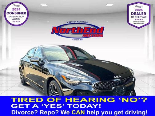 Aurora Black 2023 Kia Stinger GT-Line