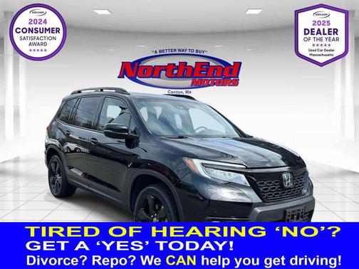 Black 2020 Honda Passport AWD Elite