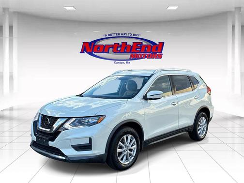 Pearl White Tricoat 2019 Nissan Rogue SV