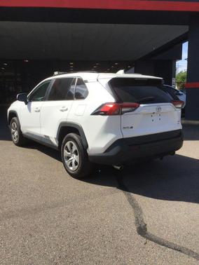 Super White 2021 Toyota RAV4 LE