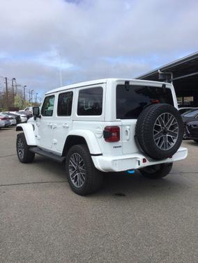 Bright White Clearcoat 2024 Jeep Wrangler 4xe High Altitude