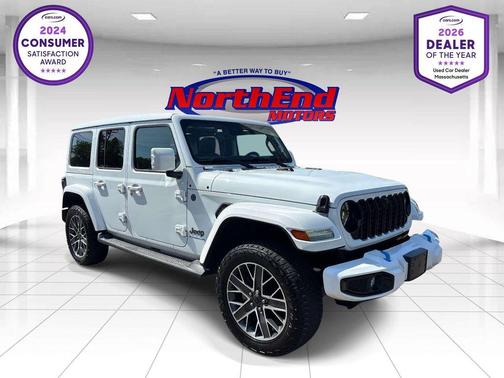 Bright White Clearcoat 2024 Jeep Wrangler 4xe High Altitude