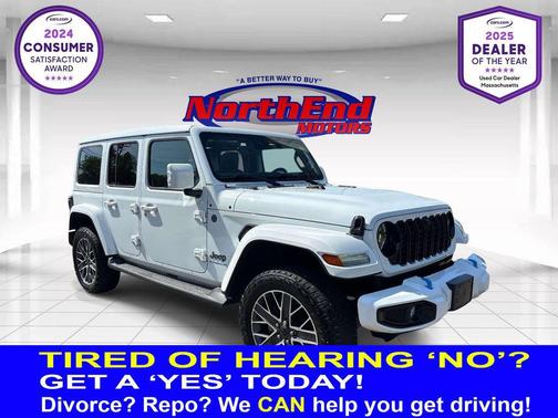Bright White Clearcoat 2024 Jeep Wrangler 4xe High Altitude
