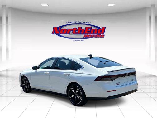 Platinum White Pearl 2024 Honda Accord Hybrid Sport
