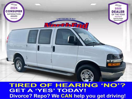 Summit White 2022 Chevrolet Express 2500 Work Van