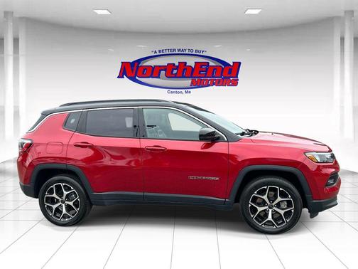 Red Hot Pearlcoat 2025 Jeep Compass Limited