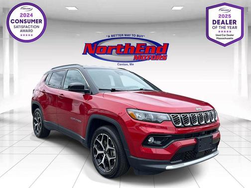 Red Hot Pearlcoat 2025 Jeep Compass Limited