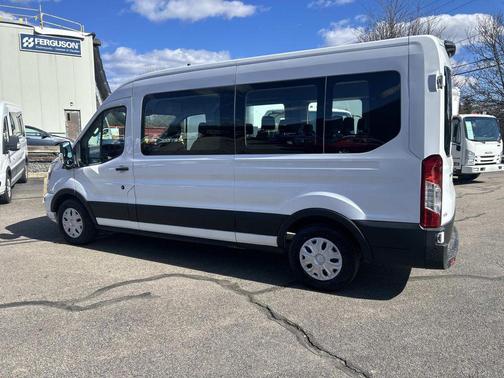 Oxford White 2023 Ford Transit-350 XLT