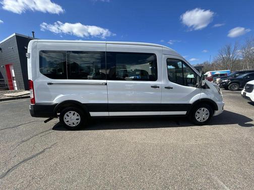 Oxford White 2023 Ford Transit-350 XLT