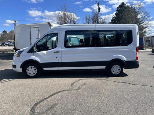 Oxford White 2023 Ford Transit-350 XLT