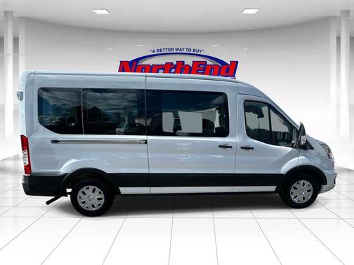 Oxford White 2023 Ford Transit-350 XLT