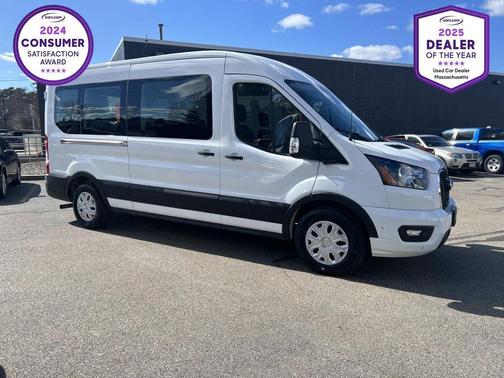 Oxford White 2023 Ford Transit-350 XLT