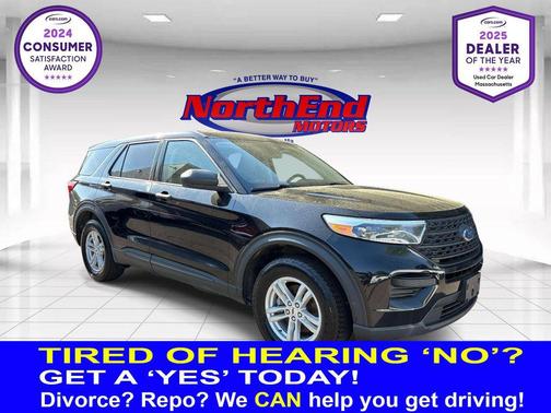 Black Metallic 2022 Ford Explorer Base