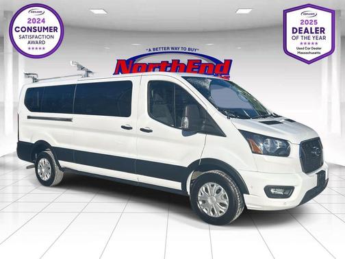 Oxford White 2023 Ford Transit-350 XLT