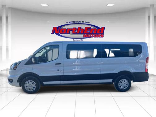 Oxford White 2023 Ford Transit-350 XLT