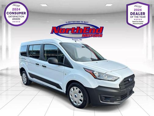 Frozen White 2022 Ford Transit Connect XL w/Rear Liftgate