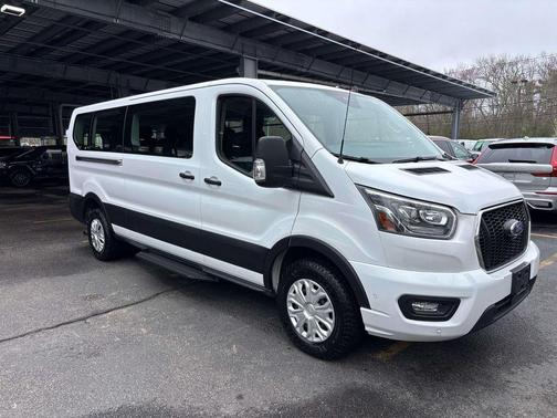 Oxford White 2023 Ford Transit-350 XLT