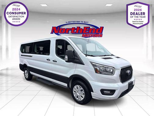 Oxford White 2023 Ford Transit-350 XLT