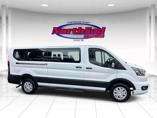 Oxford White 2023 Ford Transit-350 XLT