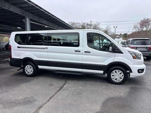 Oxford White 2023 Ford Transit-350 XLT