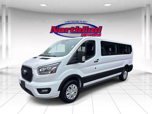Oxford White 2023 Ford Transit-350 XLT