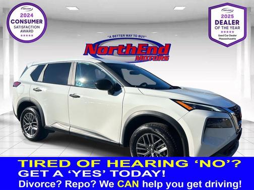Glacier White 2023 Nissan Rogue S