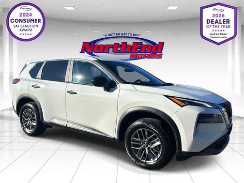 Glacier White 2023 Nissan Rogue S